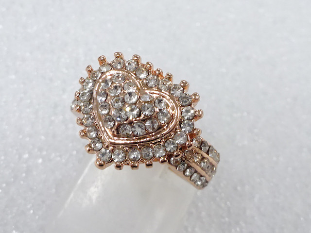 CRYSTAL FASHION RING / JP SIZE 9